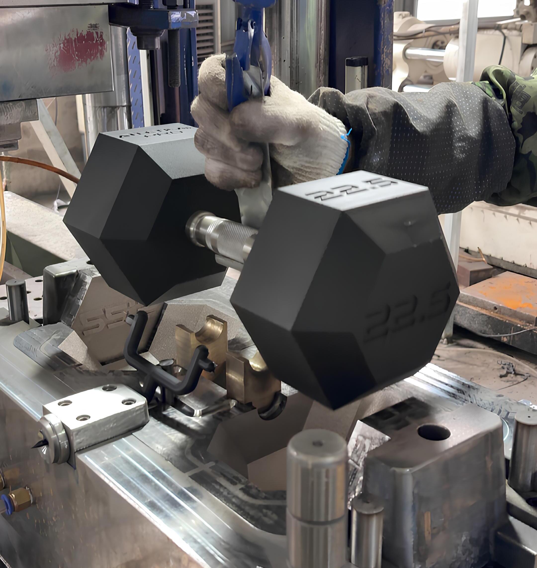 Custom engineering within our fitness equipment manufacturing process